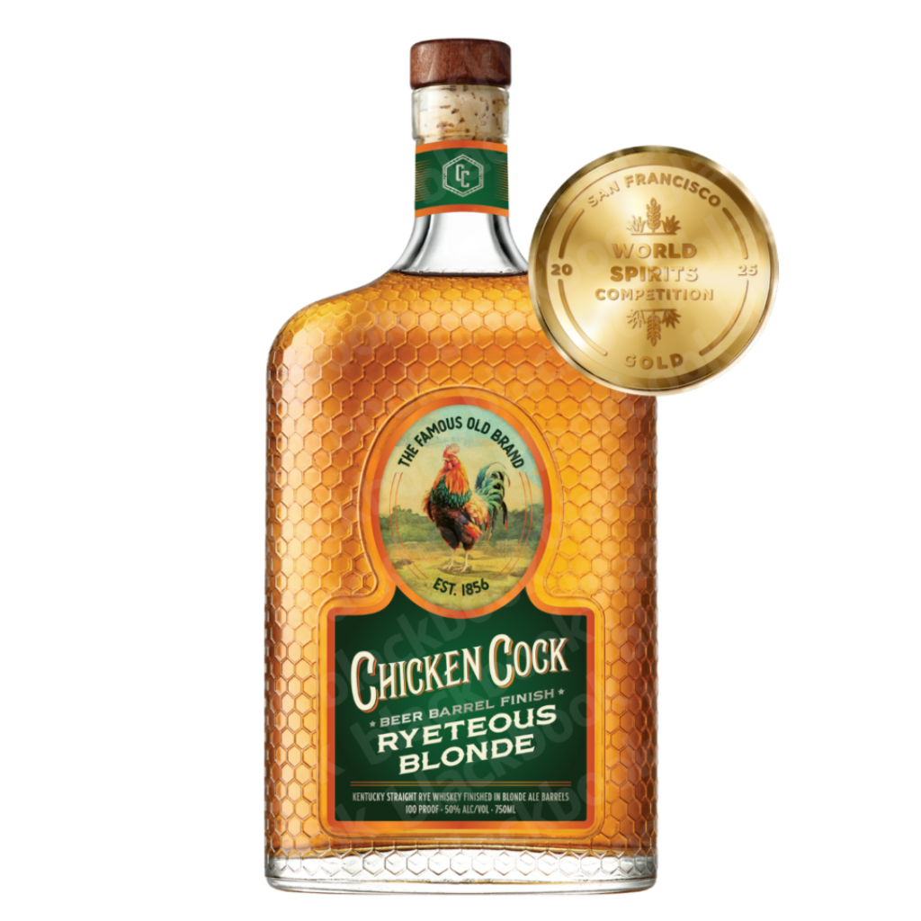 Chicken Cock Ryeteous Blonde Straight Rye – Beer Barrel Finish 750ml