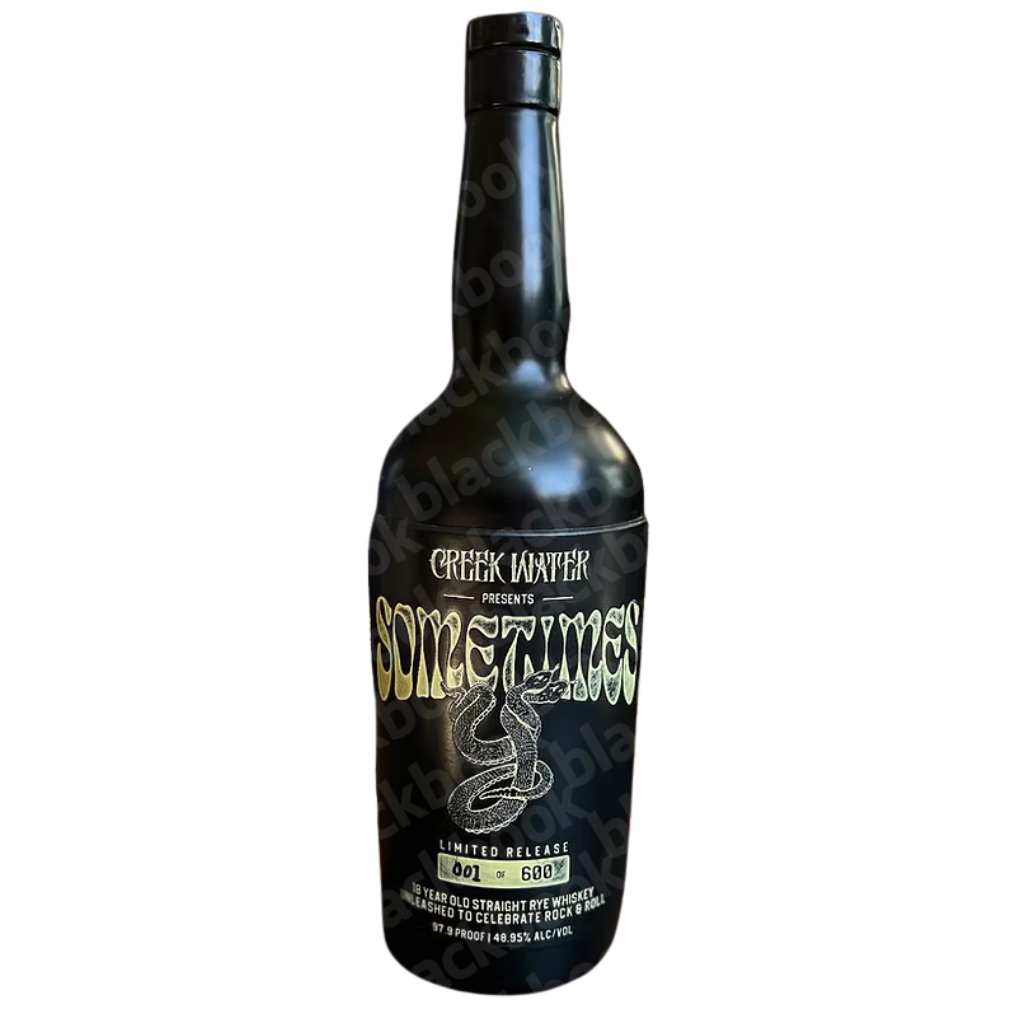 Creek Water “Sometimes Y” Limited Edition Straight Rye Whiskey 18 Year 750ml
