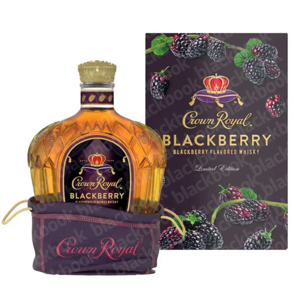 Crown Royal Blackberry Flavored Whisky 750ml