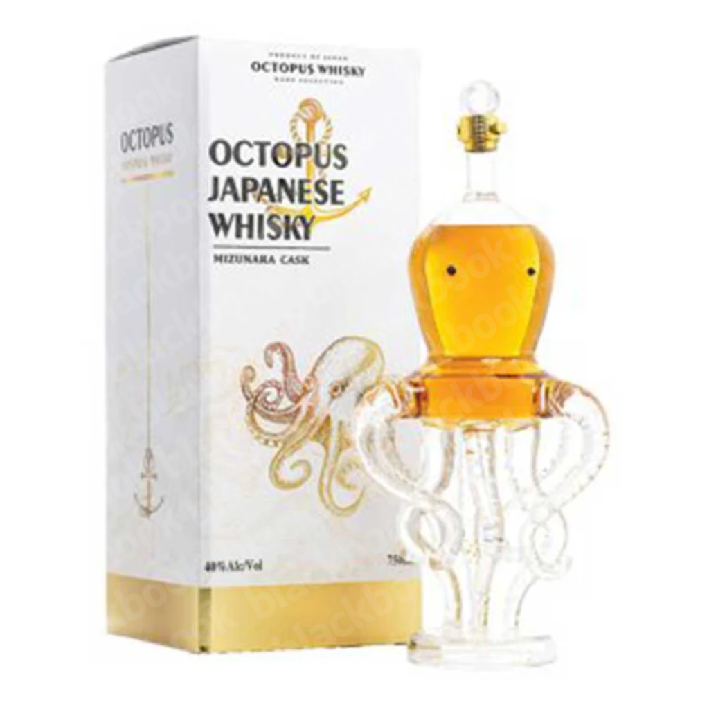 Octopus Japanese Whisky 750ml – Buy Online at blackbook – blackbook