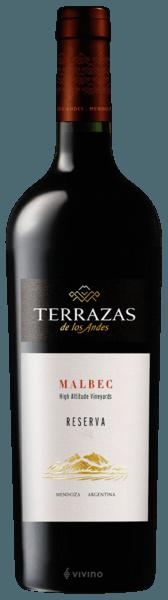 Terrazas de los Andes Reserva Malbec 2021 750 ml