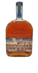 Woodford Reserve Holiday Edition 2026 Kentucky Straight Bourbon Whiskey 1L — limited decorated bottle