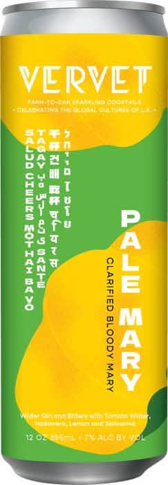 Vervet Pale Mary Sparkling Canned Cocktail 12 oz