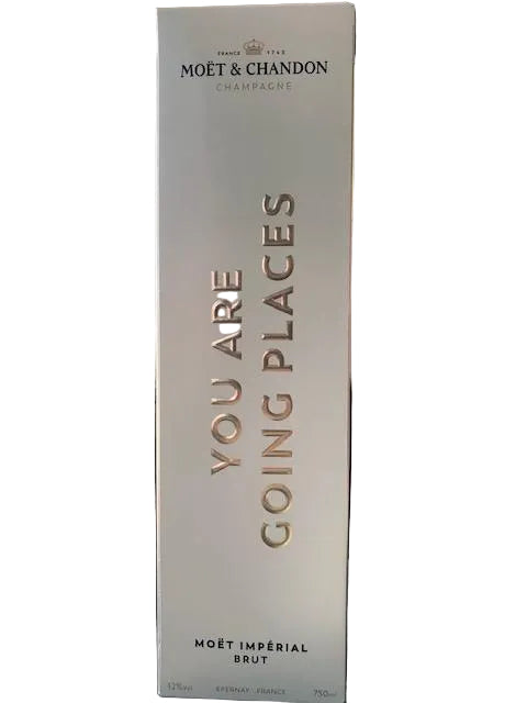 Moet and Chandon "You Are Going Places" 750ml
