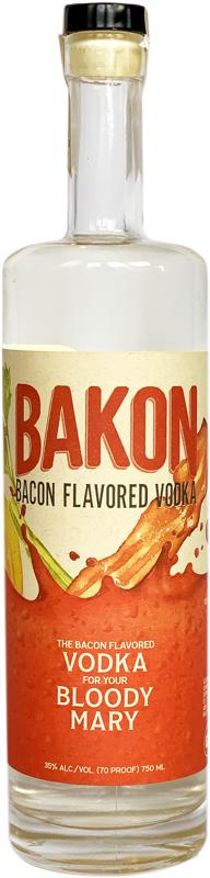 Bakon Bacon  Flavored Vodka 750 ml