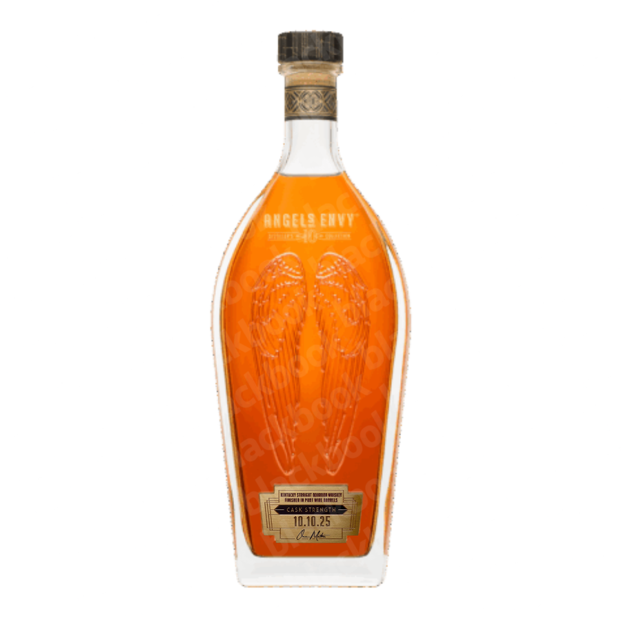 Angel’s Envy 10 Year Cask Strength Bourbon 750ml bottle – limited 2025 port-finished high proof bourbon