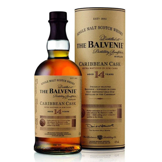 The Balvenie Caribbean Cask 14 Year Scotch Whiskey 750ml