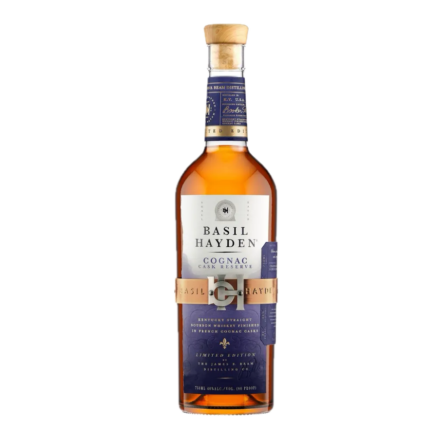 Basil Hayden Cognac Cask Reserve Bourbon Whiskey 750ml bottle