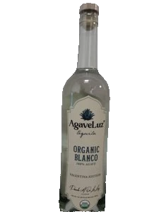 AgaveLuz Valentina Blanco Tequila original 3JMS bottle with background removed and any package retained