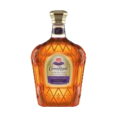 Crown Royal Deluxe 3L authentic special-edition bottle and box from original 3JMS photo, background cleaned