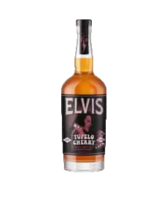 Elvis Tupelo Cherry Whiskey 750ml exact original product photo with background removed