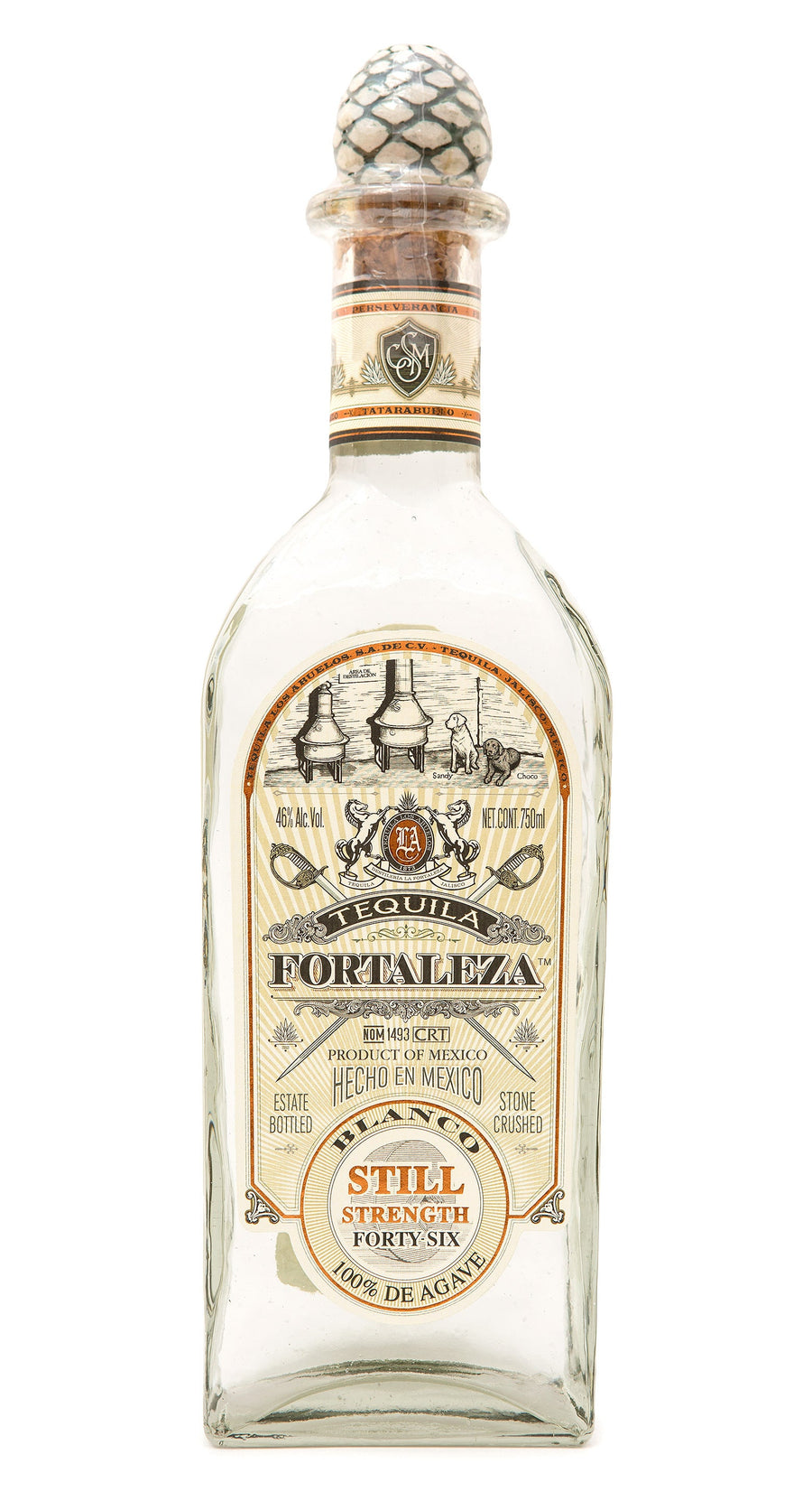 Fortaleza Blanco Still Strength 700ml authentic manufacturer bottle photo