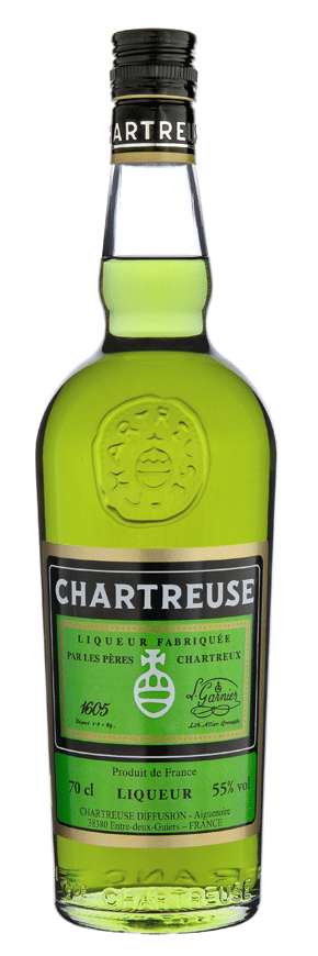 Official Green Chartreuse 700ml liqueur bottle photo