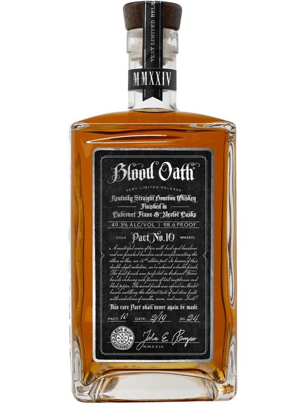 Blood Oath Pact No. 10 Bourbon 750ml