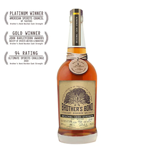 Brother's Bond Original Cask Strength Straight Bourbon Whiskey 750ml