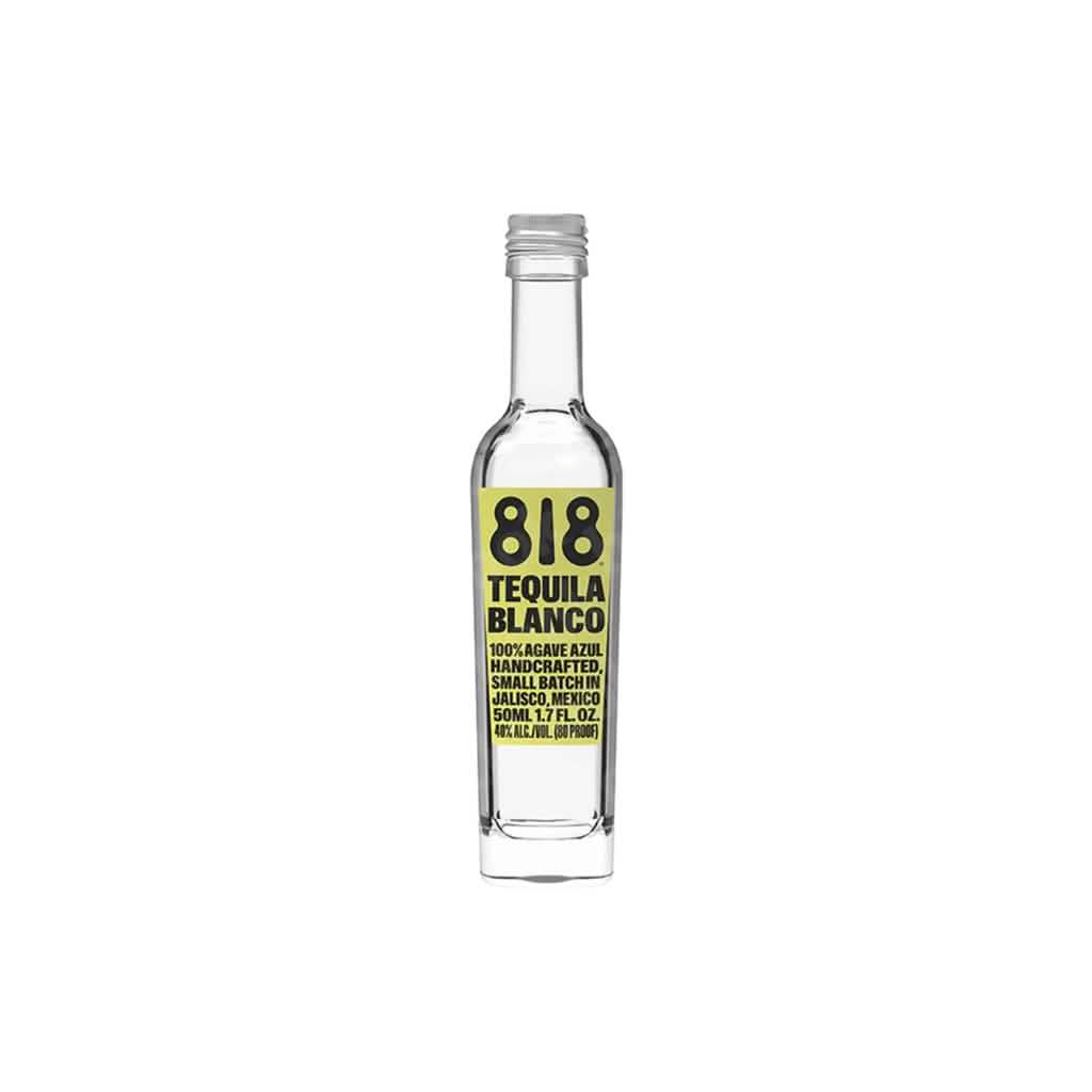 818 Tequila Blanco 50ml mini bottle