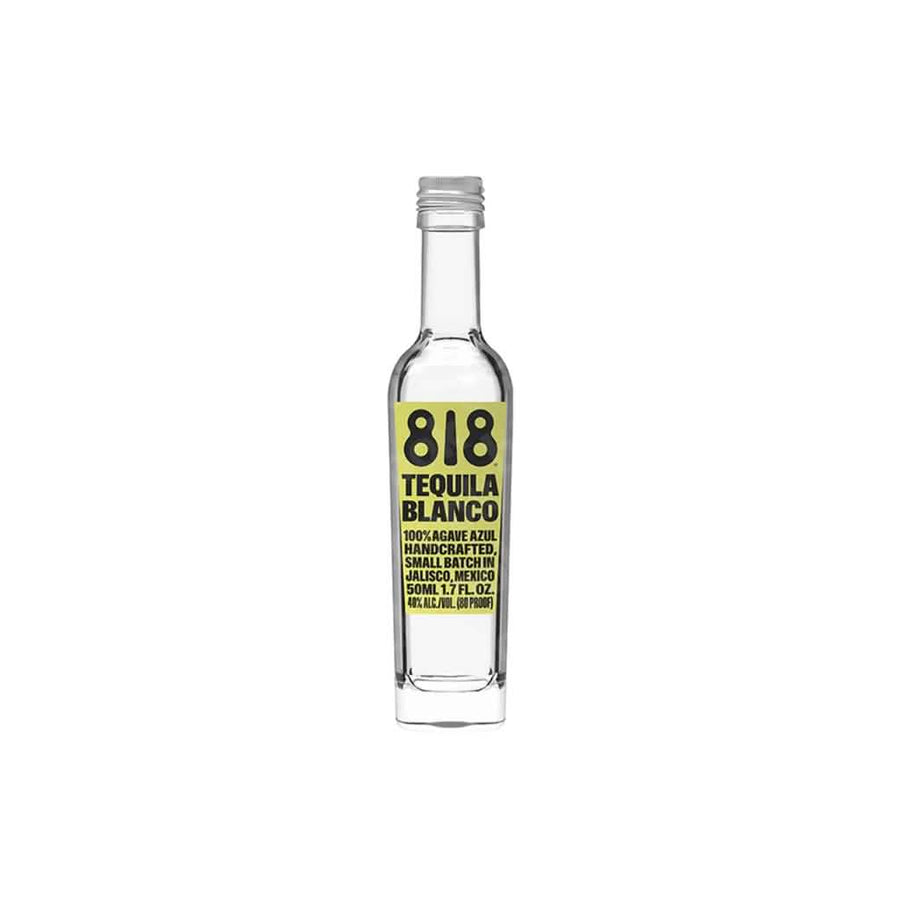 818 Tequila Blanco 50ml mini bottle