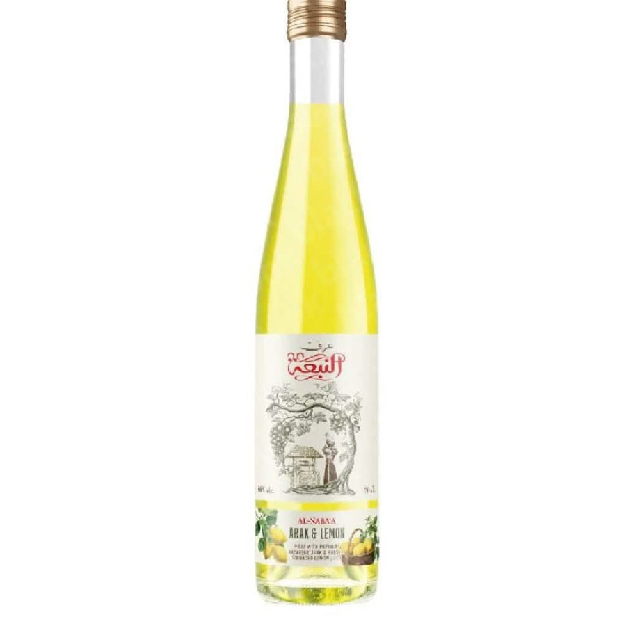 Al Naba’a Craft Cocktail Arak & Lemon 700ml bottle – citrus-forward arak cocktail curated by blackbook – available to buy online