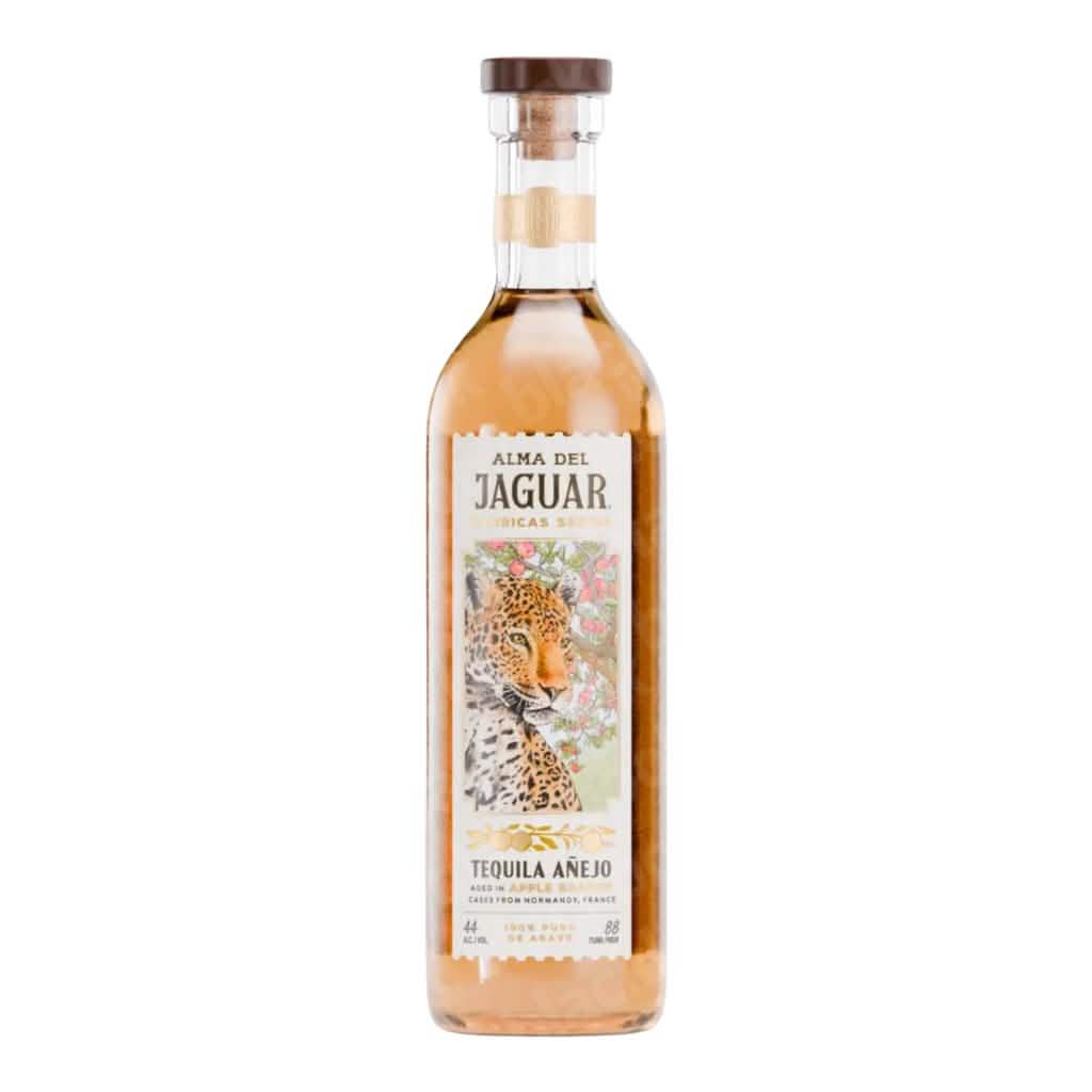Alma del Jaguar Añejo Apple Brandy Cask 750ml bottle – barrel-finished tequila curated by blackbook – available to buy online