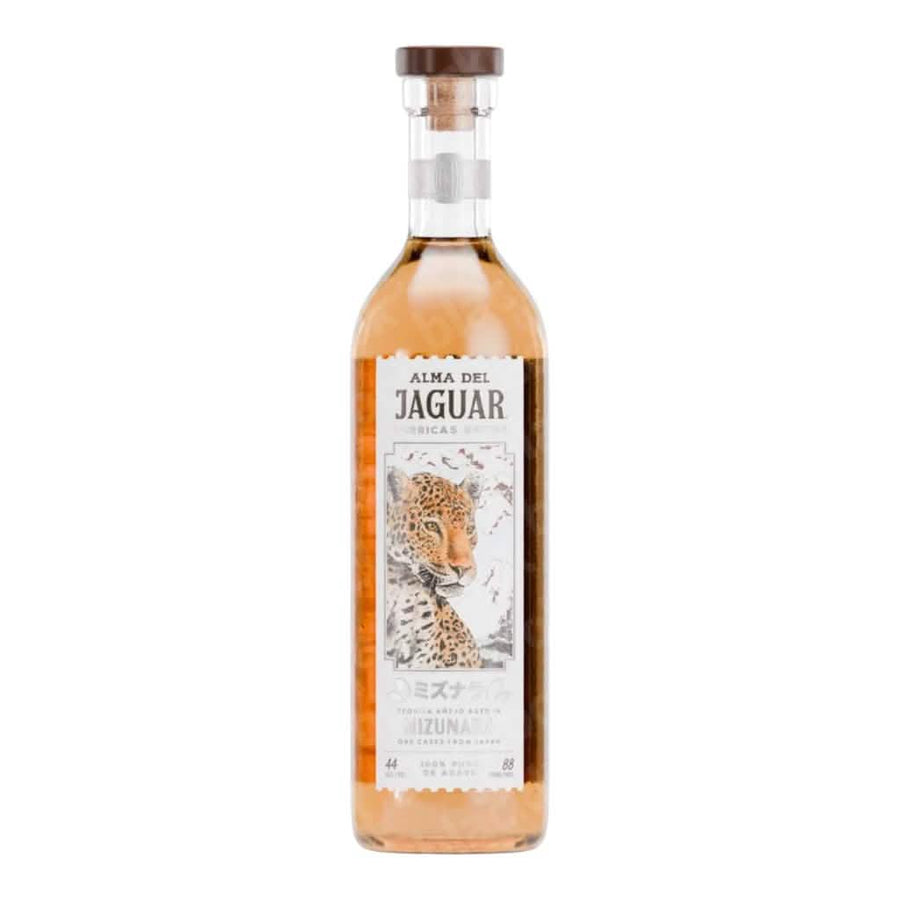 Alma del Jaguar Añejo Mizurna Cask 750ml bottle – rare wood cask-finished tequila curated by blackbook – available to buy online