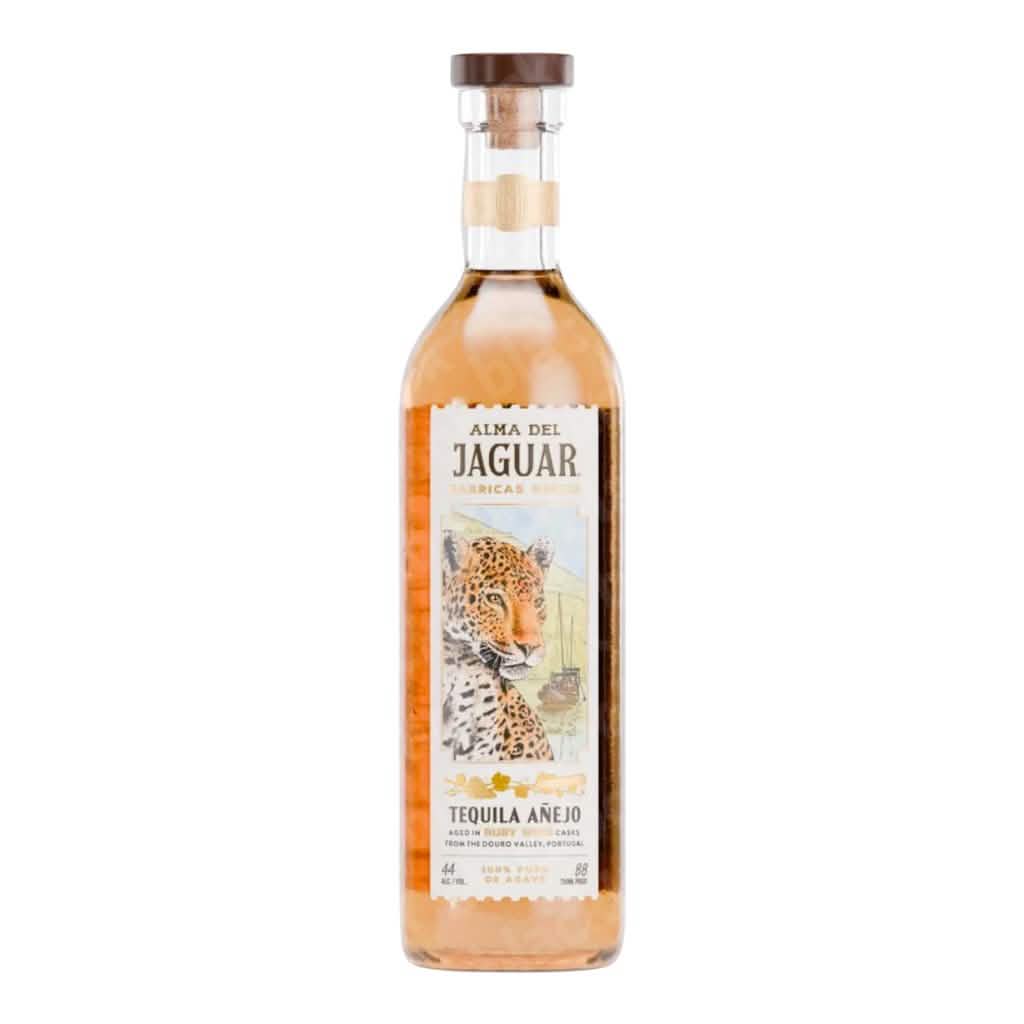 Alma del Jaguar Añejo Ruby Wine Cask 750ml bottle – wine cask-finished tequila curated by blackbook – available to buy online