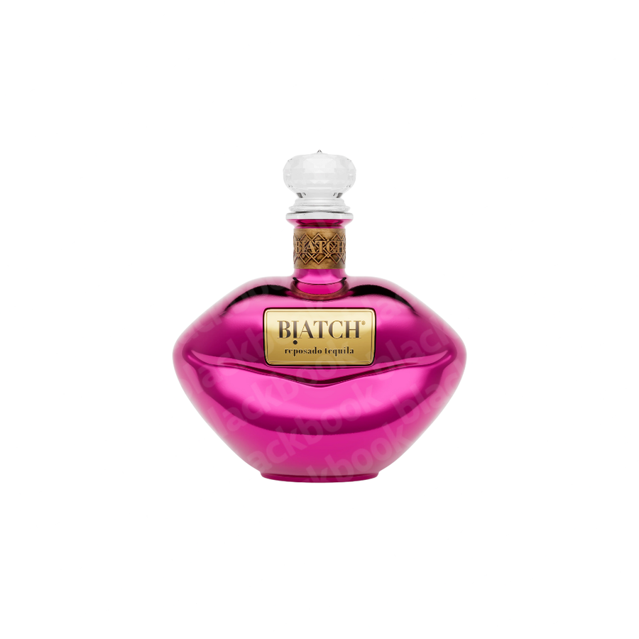 Boss Babe Biatch Reposado Tequila 100ml bottle – oak-aged reposado mini tequila made from 100% Blue Weber agave – buy online at blackbook