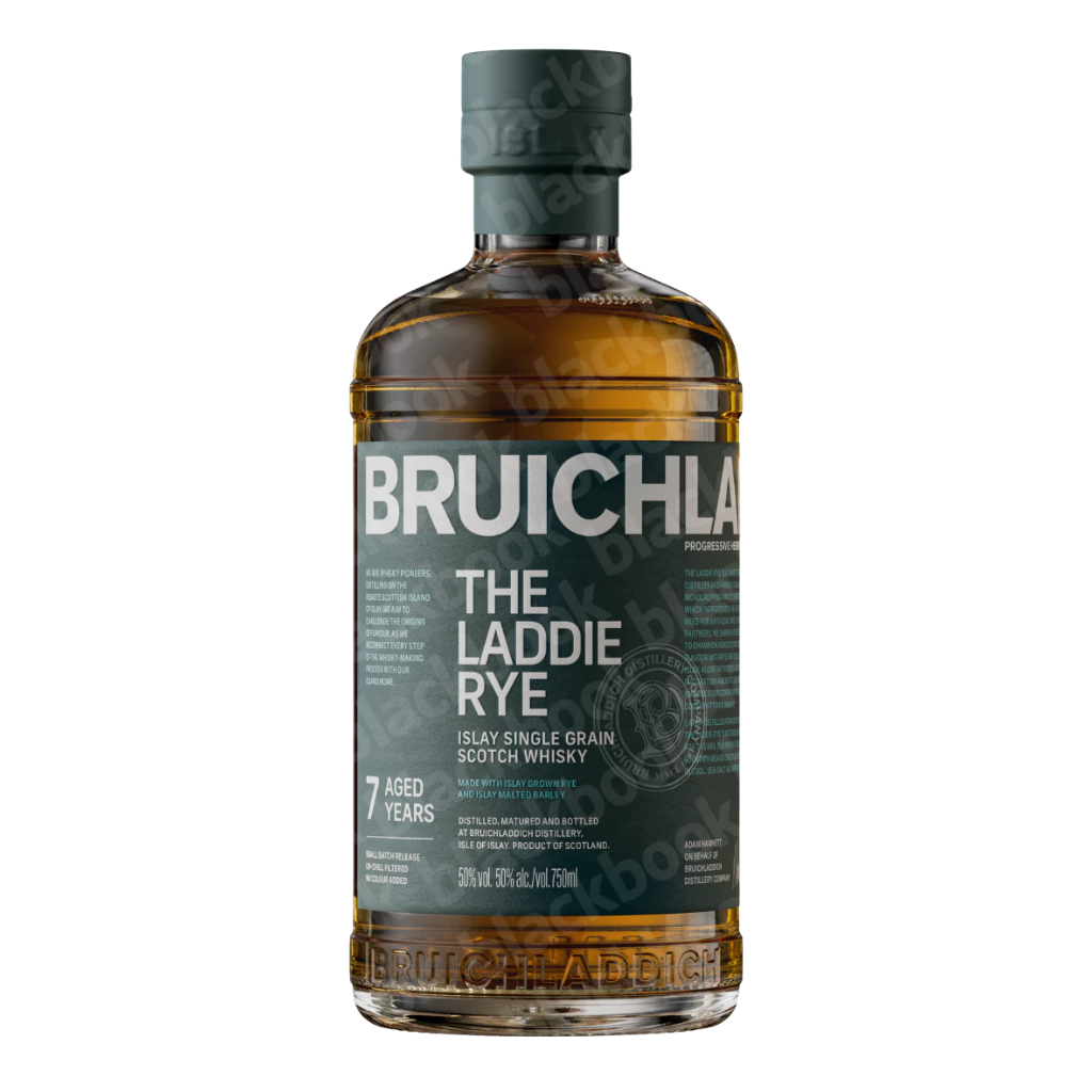 Bruichladdich The Laddie Rye 7 Year 750ml bottle – limited unpeated Islay single malt – buy Scotch whisky online with nationwide shipping