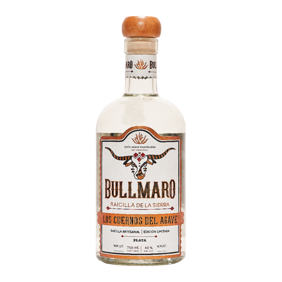 Bullmaro Raicilla De La Sierra Los Cuernos Del Agave Plata 750ml bottle – artisanal Mexican agave spirit from Jalisco – buy online at blackbook