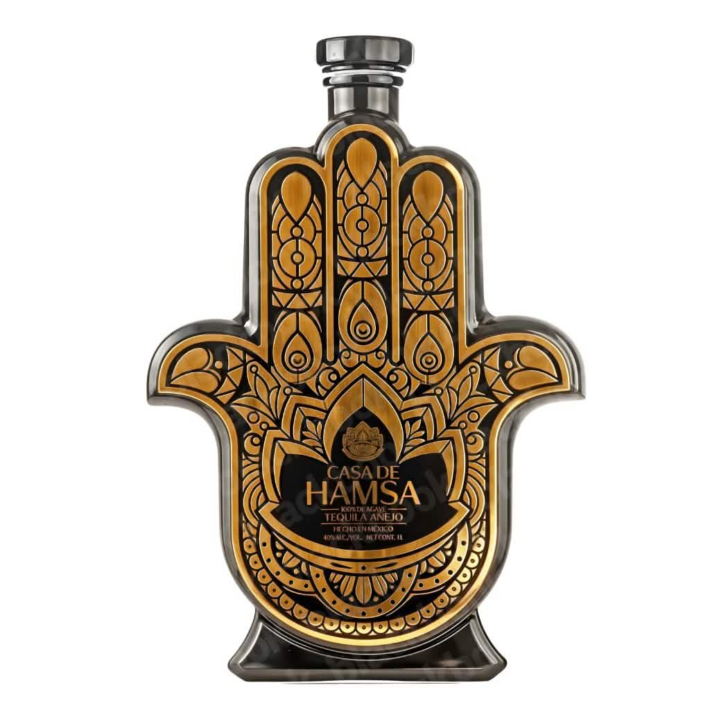 Casa De Hamsa Añejo Tequila 1L bottle – smooth oak-aged añejo tequila curated by blackbook – available to buy online