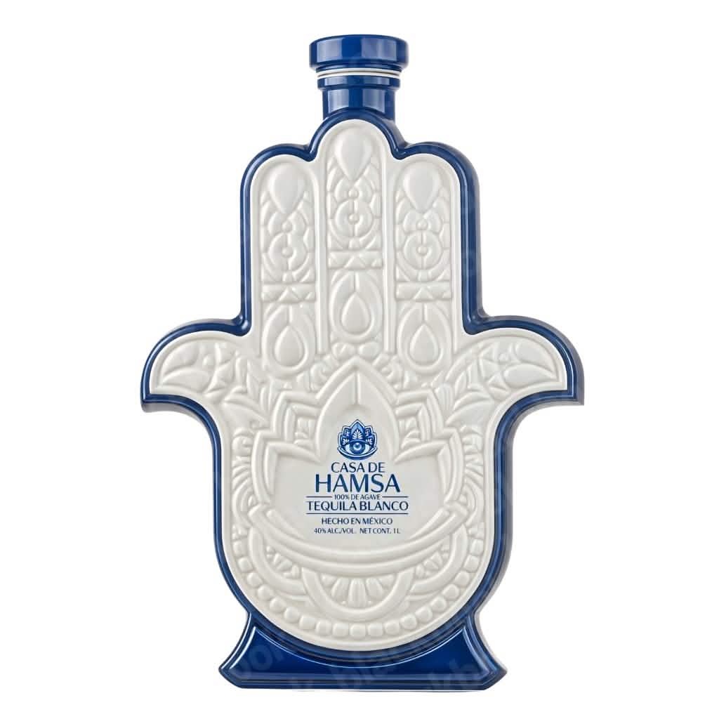 Casa De Hamsa Blanco Tequila 1L bottle – premium agave-forward blanco tequila curated by blackbook – available to buy online