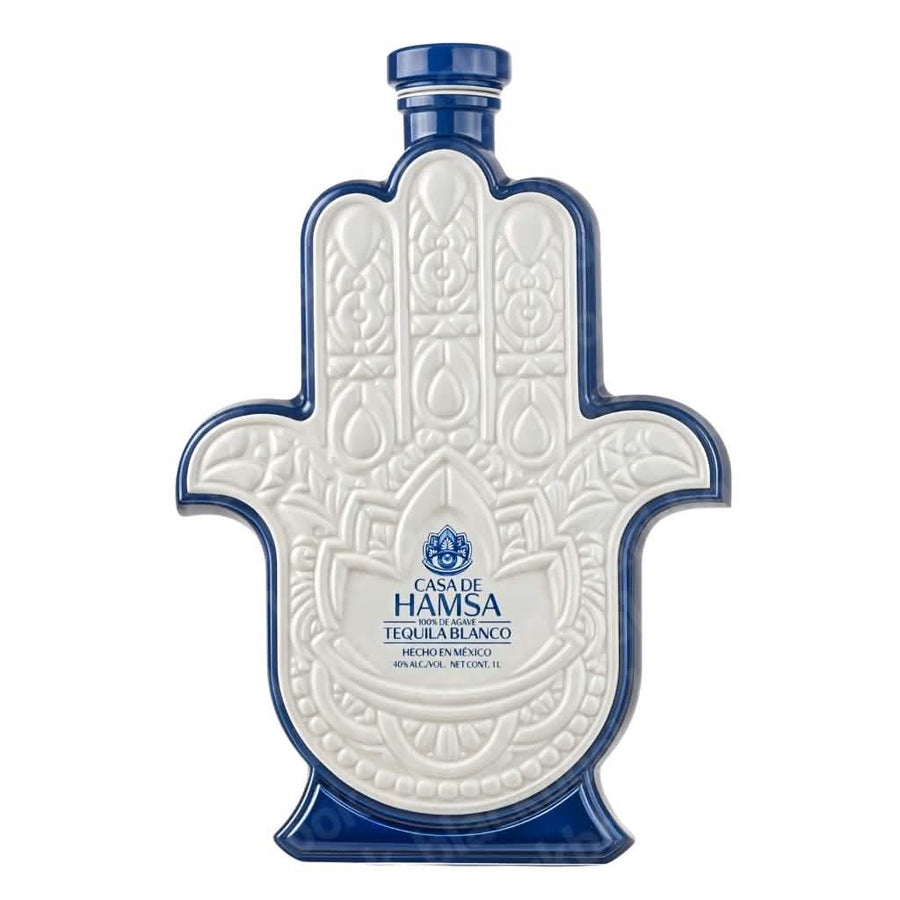 Casa De Hamsa Blanco Tequila 1L bottle – premium agave-forward blanco tequila curated by blackbook – available to buy online