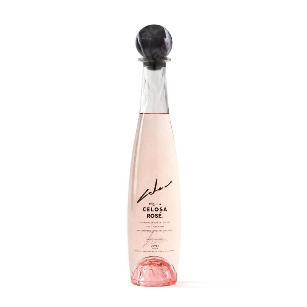 Celosa Tequila Rosé 750ml bottle – elegant wine-barrel-rested tequila curated by blackbook – available to buy online