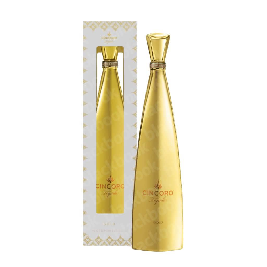 Cincoro Gold Tequila 750ml bottle