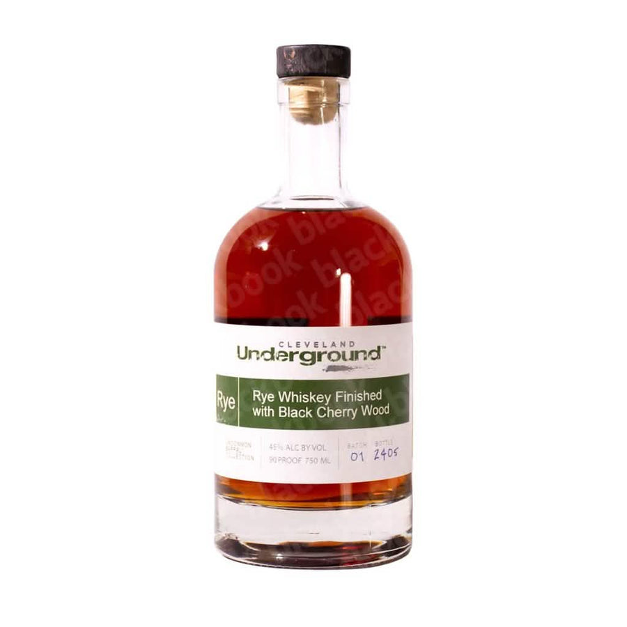 Cleveland Underground Black Cherry Wood Rye Whiskey 750ml bottle – black cherry wood finished rye curated by blackbook – available to buy online
