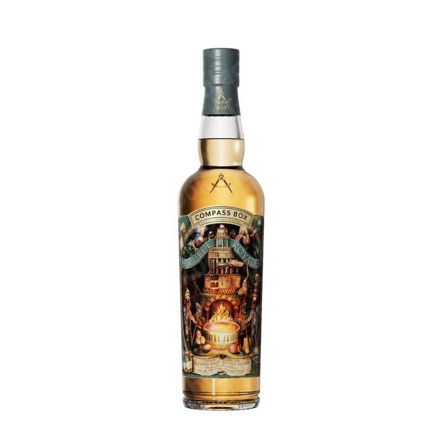 Compass Box Brûlée Royale Scotch Whisky 700ml bottle – rich dessert-style Scotch curated by blackbook – available to buy online