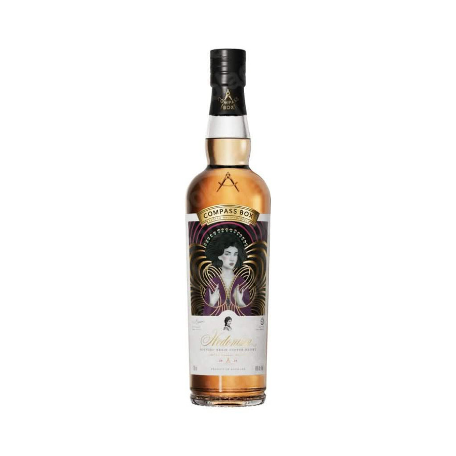 Compass Box Hedonism Scotch Whisky 2025 750ml bottle – creamy blended Scotch curated by blackbook – available to buy online