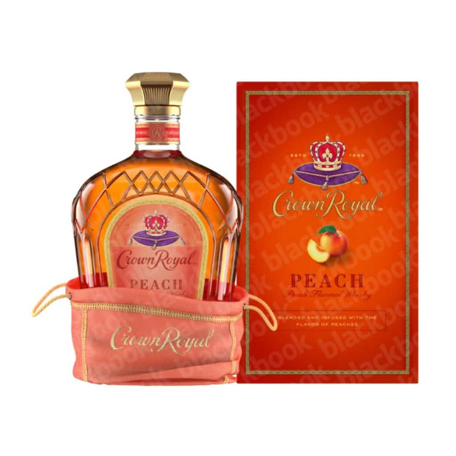 Crown Royal Peach Flavored Whisky 750ml bottle
