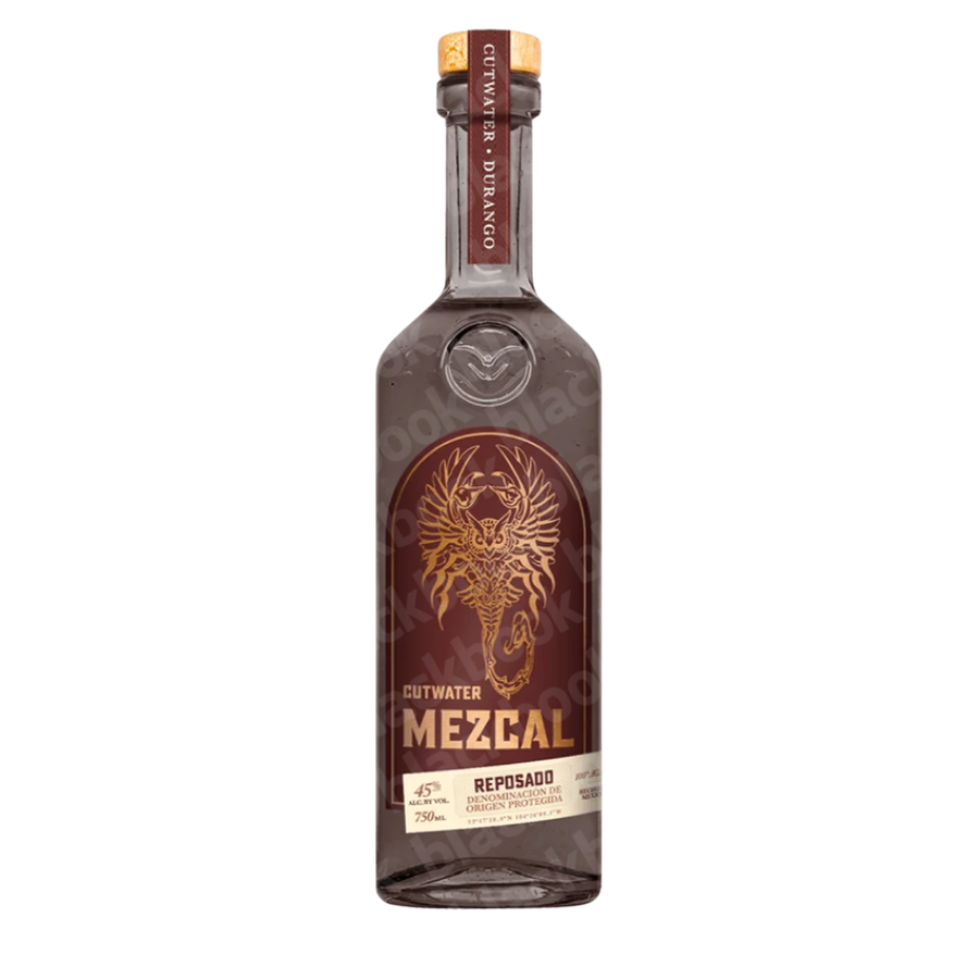 Cutwater Spirits Mezcal Reposado 750ml bottle – artisanal mezcal aged in oak with smoky agave flavor – buy online at blackbook
