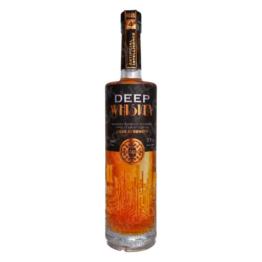 Deep Whiskey AI Cask Strength 750ml bottle