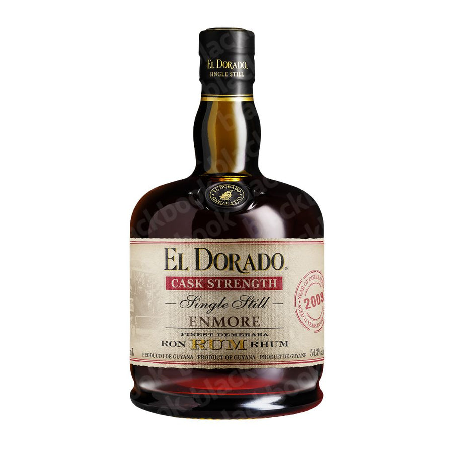 El Dorado Enmore Rum 2009 750ml bottle – single-still Demerara rum curated by blackbook – available to buy online