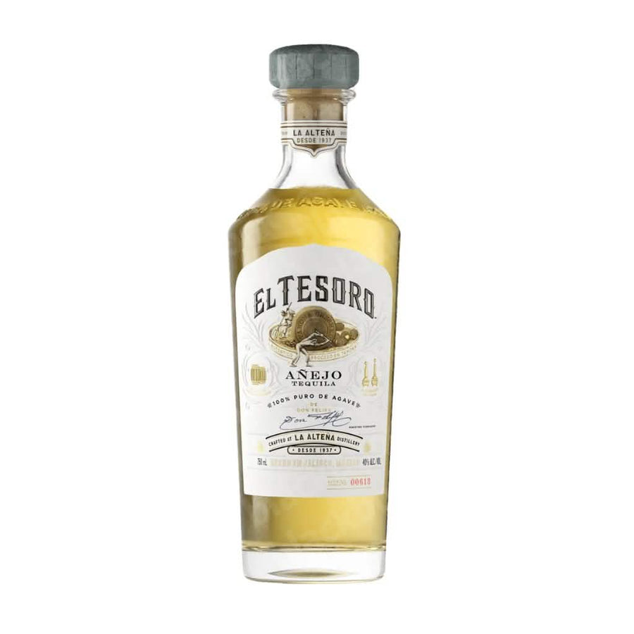 El Tesoro Añejo Tequila 750ml bottle
