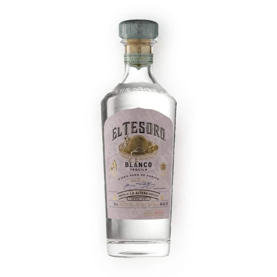 El Tesoro Blanco Tequila 750ml bottle
