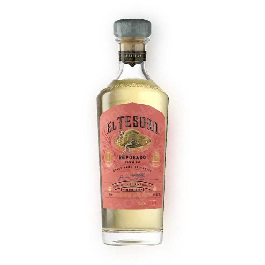 El Tesoro Reposado Tequila 750ml bottle