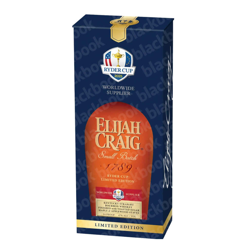 Elijah Craig Ryder Cup 2025 Edition Worldwide Supplier– Kentucky Straight Bourbon Whiskey 750ml