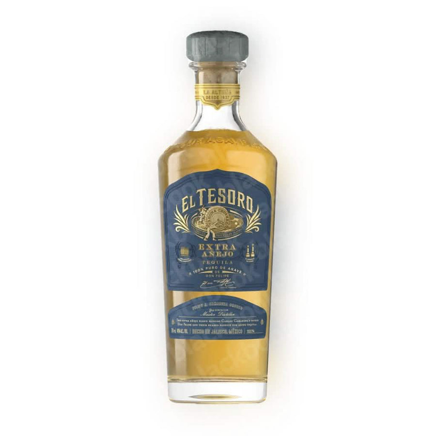 El Tesoro Extra Añejo Tequila 750ml bottle