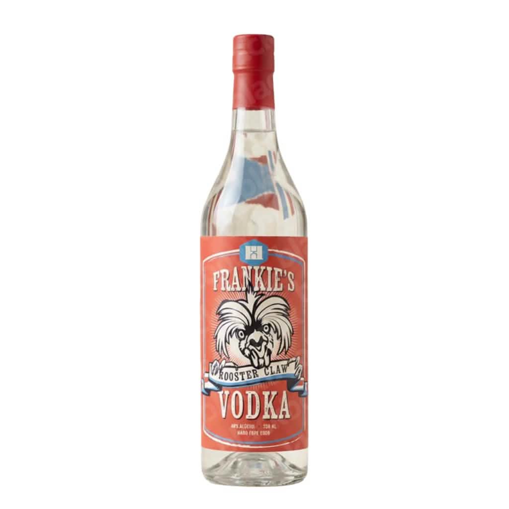 Frankie’s Rooster Claw Vodka 750ml bottle