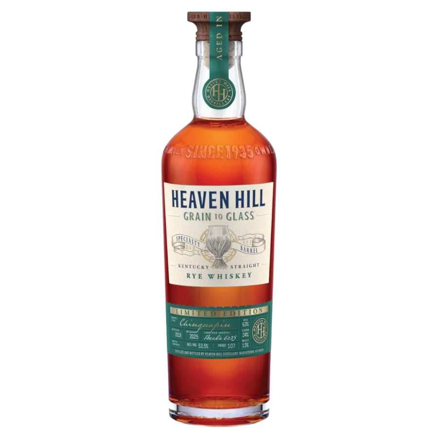 Heaven Hill Grain To Glass Kentucky Straight Rye Whiskey 700ml bottle – limited edition high‑rye, barrel proof Kentucky rye – available at blackbook
