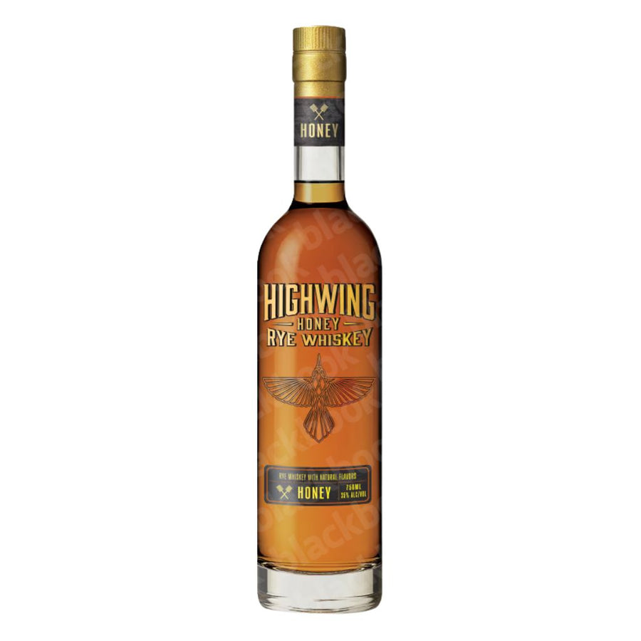 Highwing Honey Rye Whiskey 750ml bottle – smooth honey-infused rye whiskey curated by blackbook – available to buy online