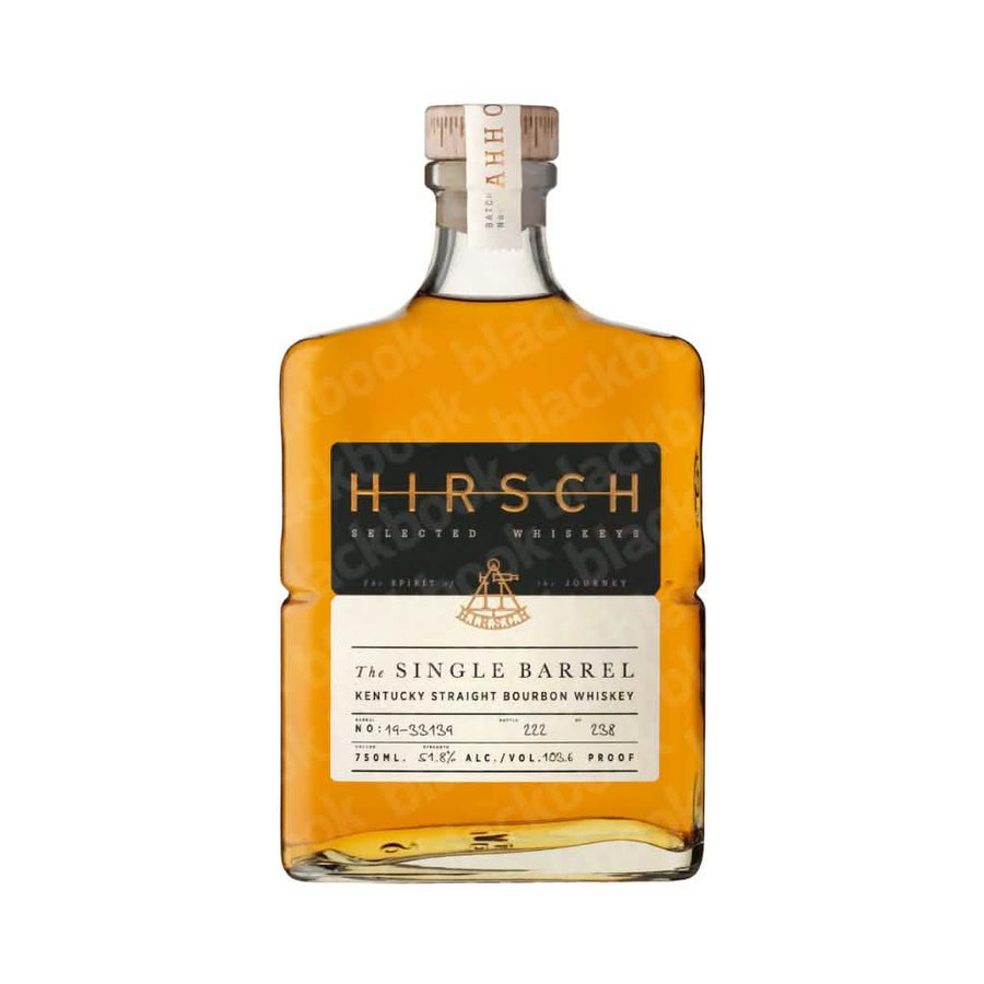 Hirsch The Single Barrel Whiskey 750ml bottle – barrel-specific American whiskey curated by blackbook – available to buy online