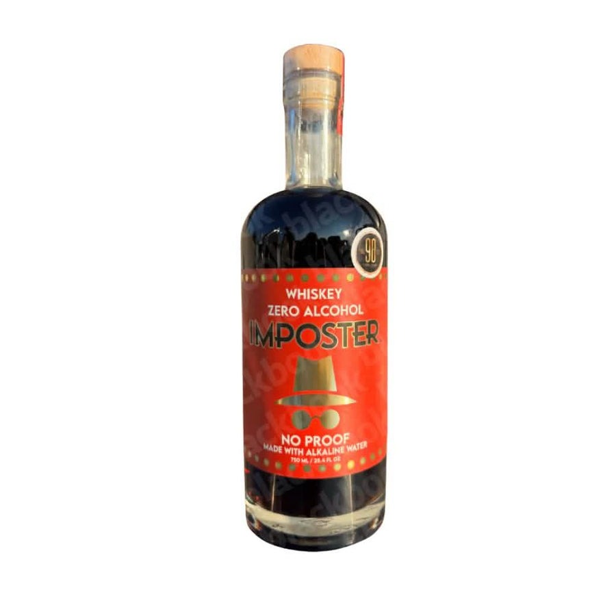 Imposter Zero Alcohol Whiskey 750ml bottle – non-alcoholic whiskey alternative curated by blackbook – available to buy online